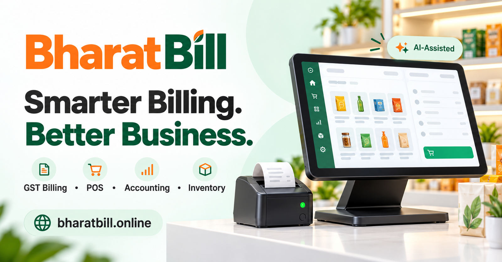 The Accounting Dashboard makes your work simple and easy right from issuing invoices to generating balance sheet