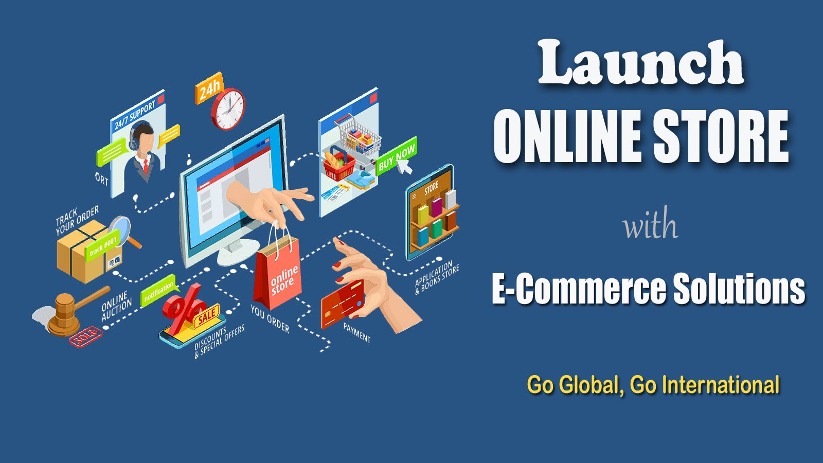 Launch an online store with Hungry Minds e-commerce solutions