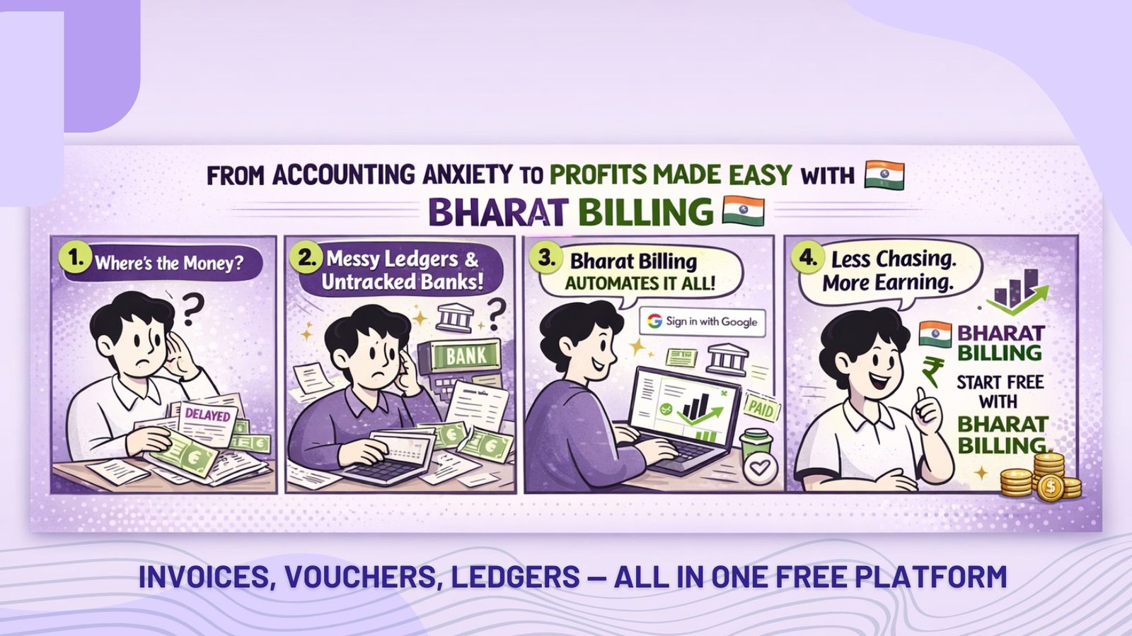Bharat Billing — AI-powered accounting and billing by Hungry Minds